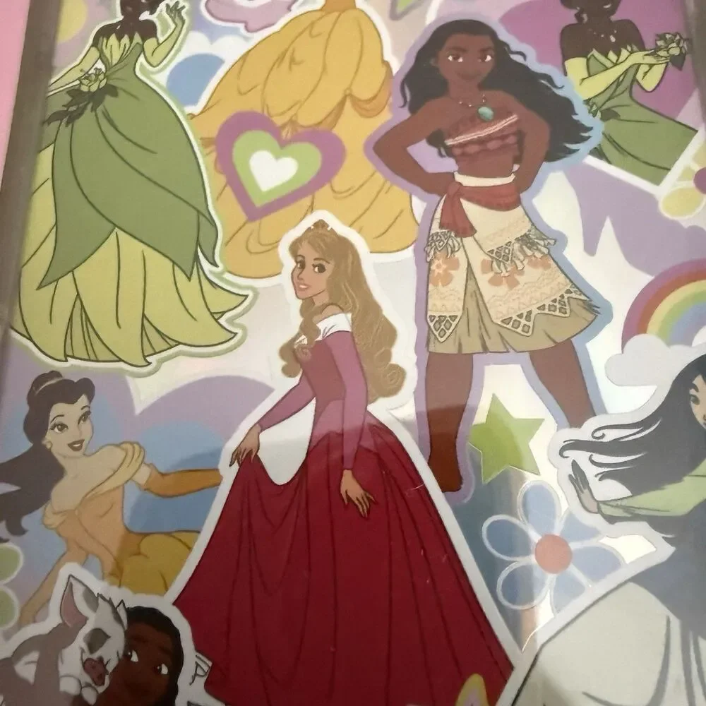 Disney Princess iPhone 16 Pro Max Case Holographic Aroura Mulan Bell Moana Tiana